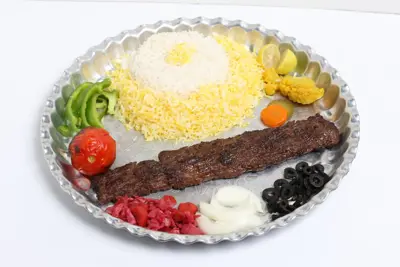 چلو کباب برگ