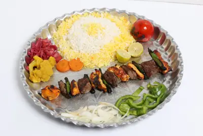 چلو کباب بختیاری