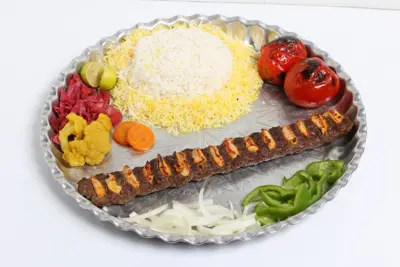 چلو کباب نگینی